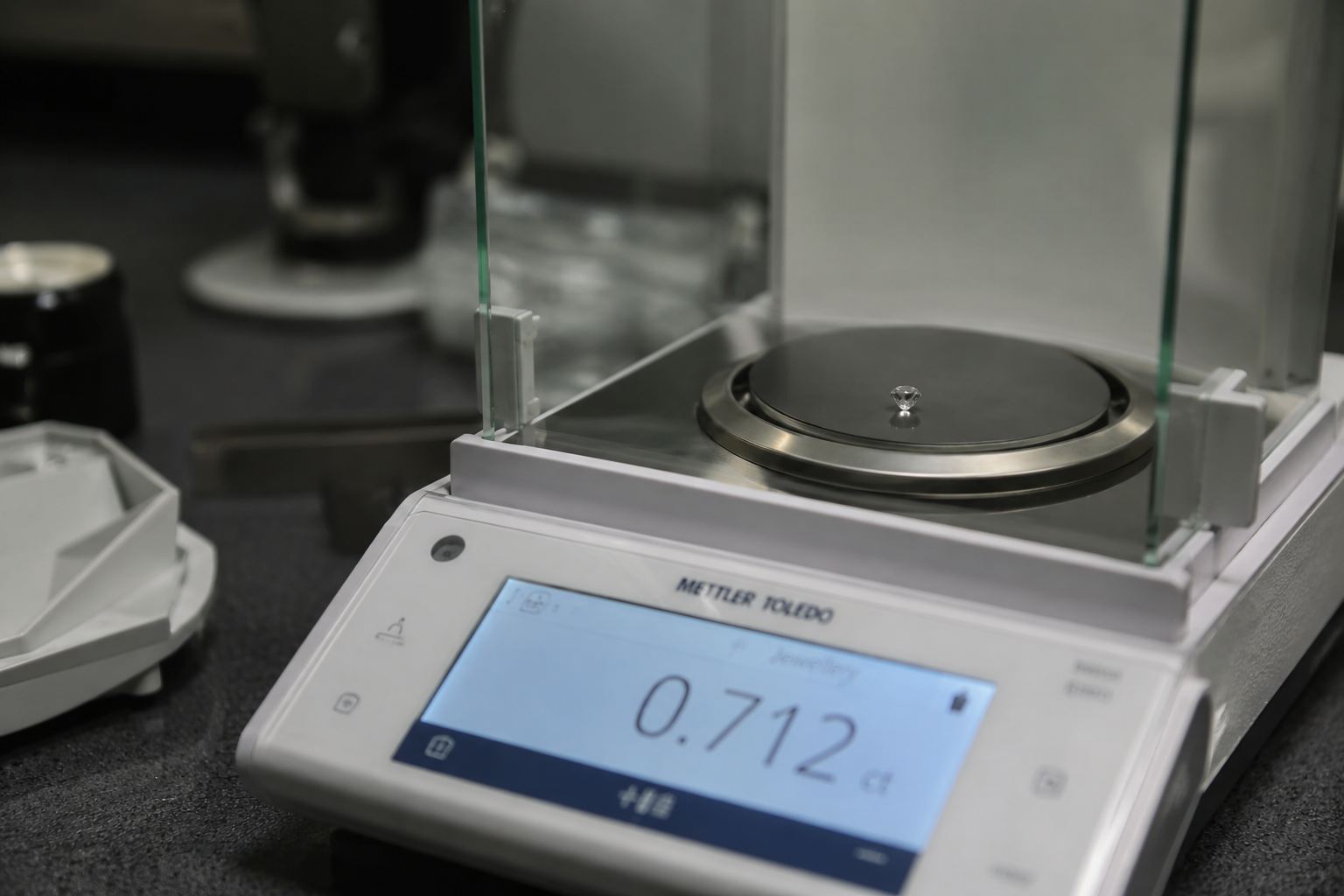 Plattformwaage für Elektroschrott