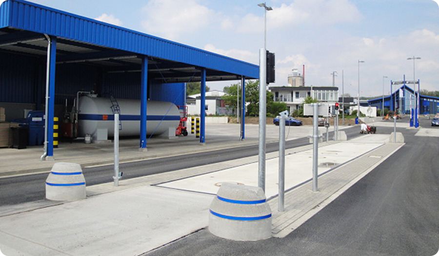 Fahrzeugwaage in Überlänge
