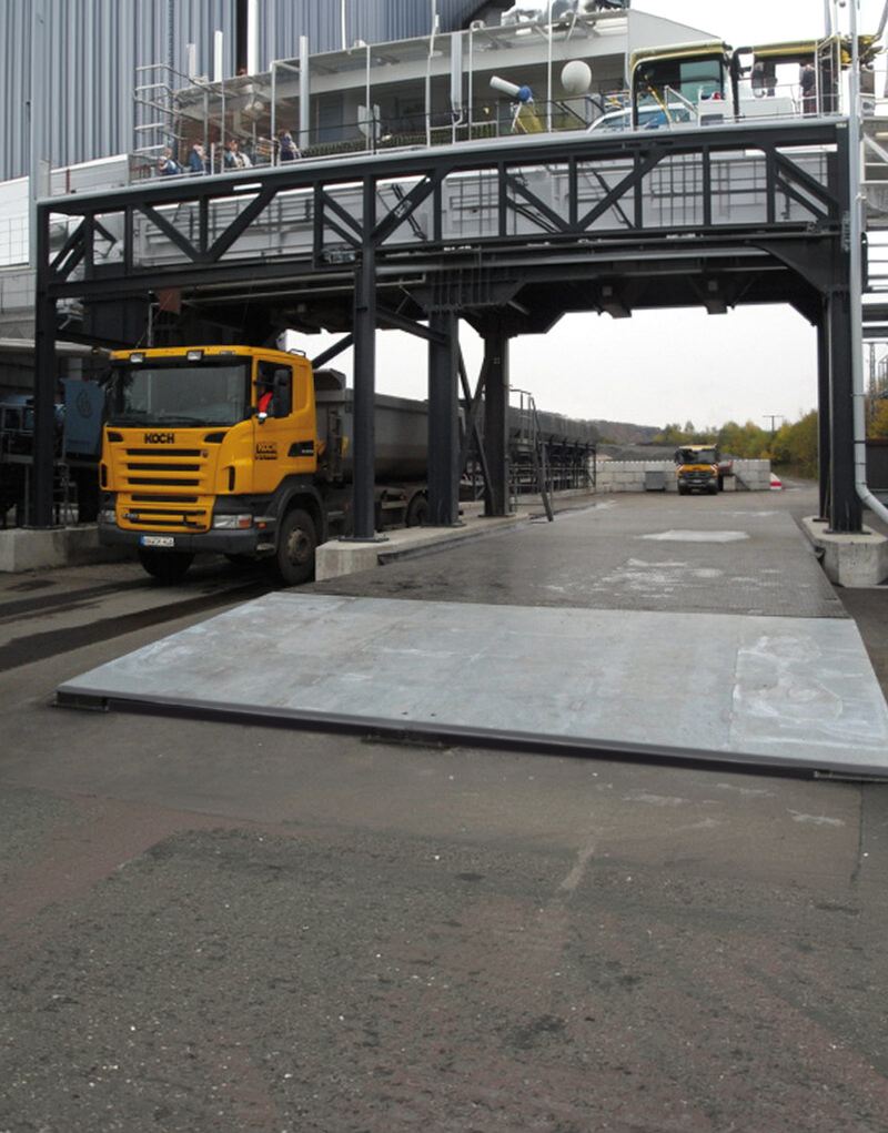 LKW-Waage für Hafenumschlag und Spedition